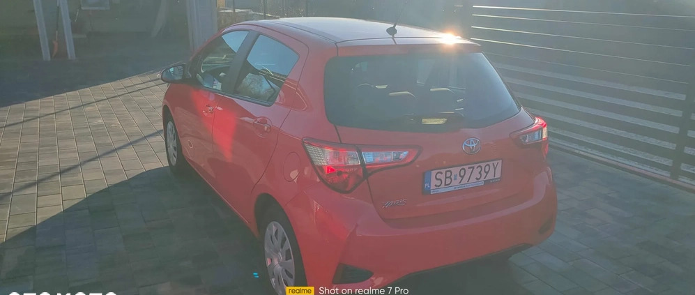 Toyota Yaris cena 40500 przebieg: 79135, rok produkcji 2019 z Częstochowa małe 121